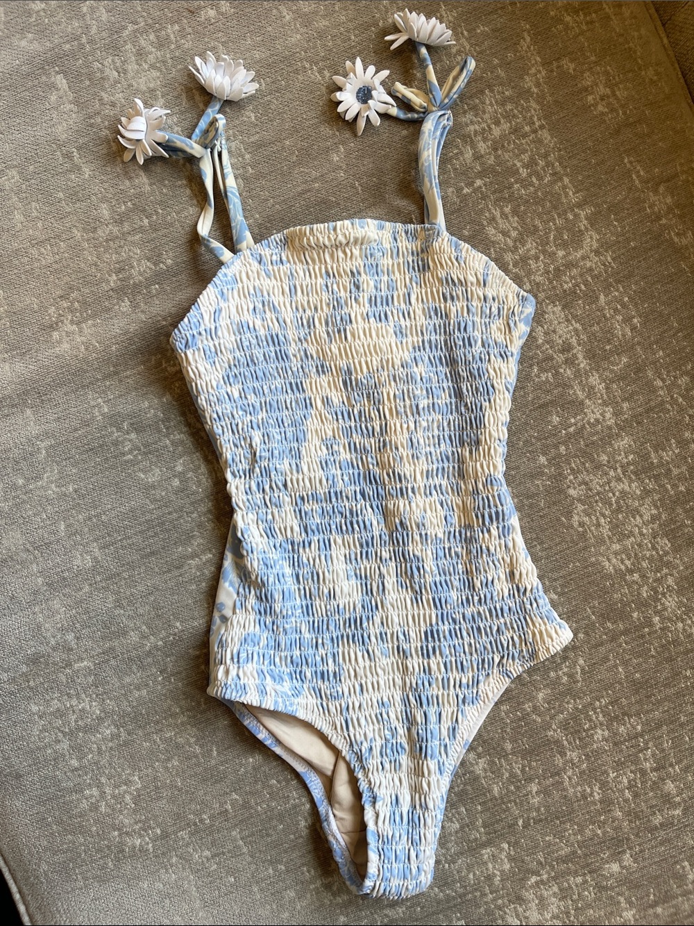 Girls bathing suit size 6.
